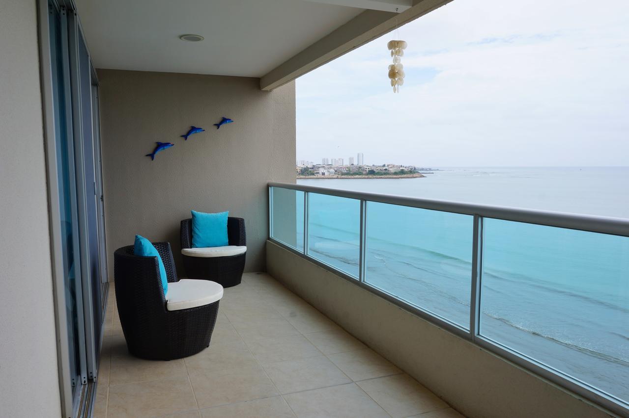 Torre Oceanica En Salinas - Ecuador Daire Dış mekan fotoğraf