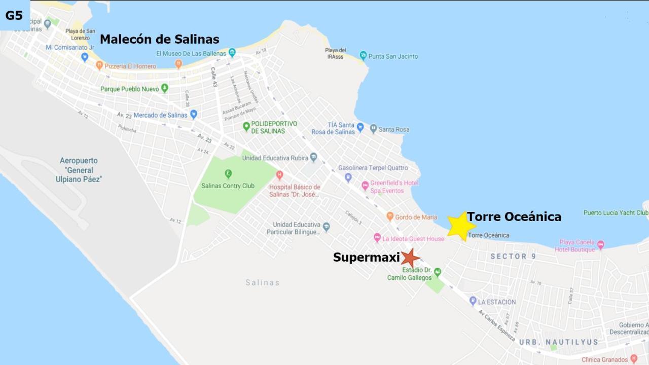 Torre Oceanica En Salinas - Ecuador Daire Dış mekan fotoğraf